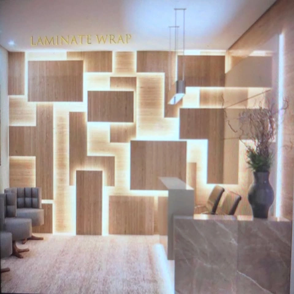 Custom 3D Geometric Wood Feature Wall Kit (88" x 97") - photo 2