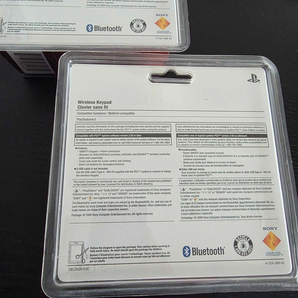 Sony PlayStation 3 wireless keypad - photo 3