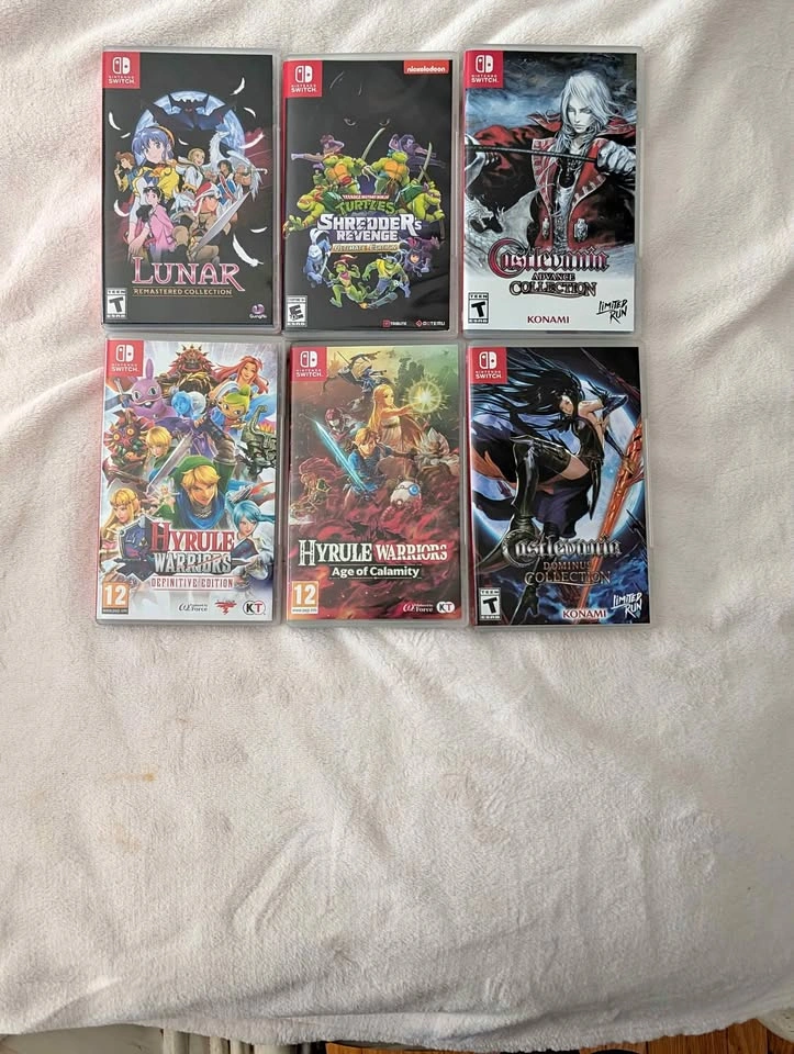 Nintendo switch $60 each game