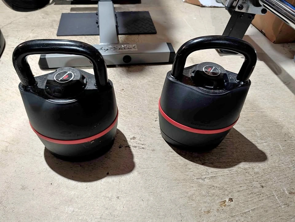 Bowflex kettlebell pair for $130