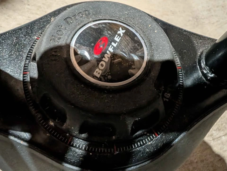 Bowflex kettlebell pair for $130 - photo 2