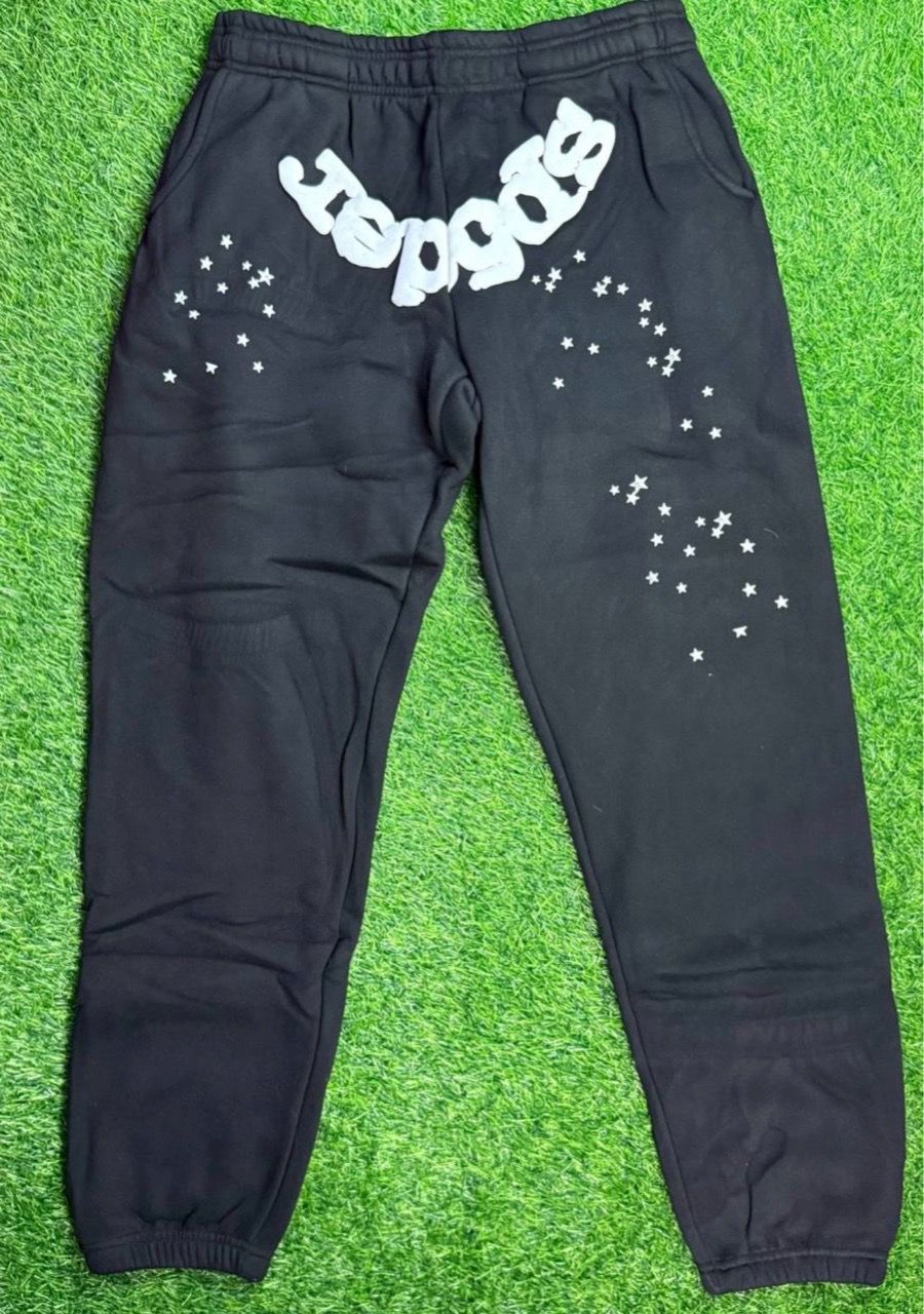 Sp5der Black Sweatpants