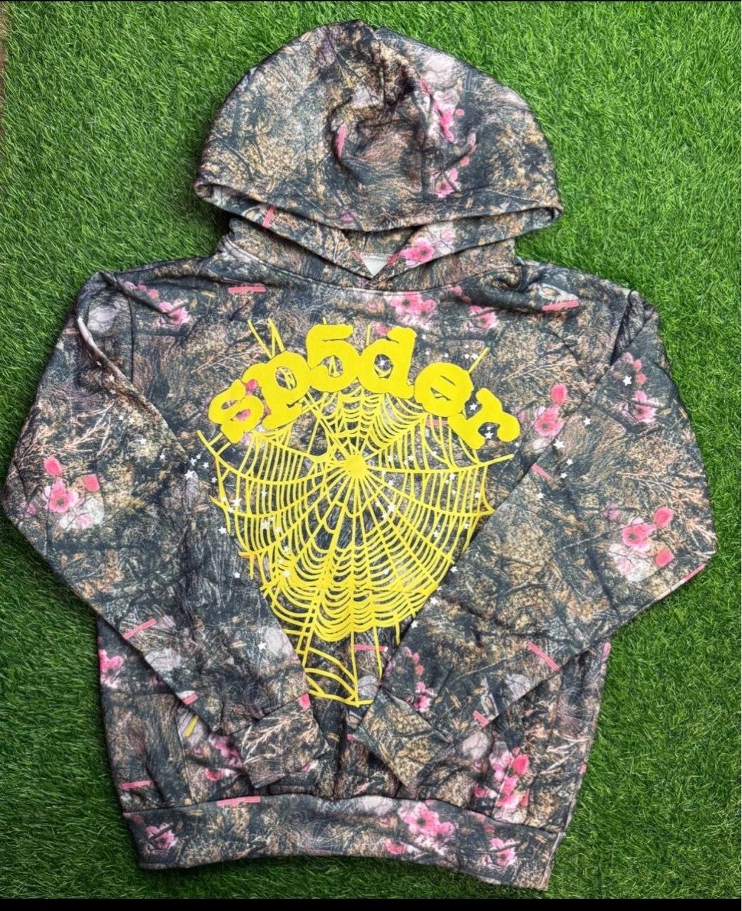 Sp5der hoodie camo edition