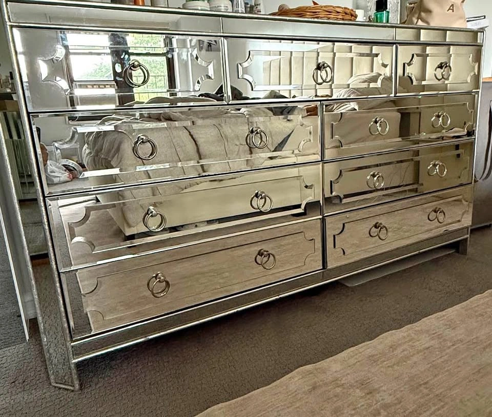 Z Gallerie Simplicity Mirrored Dresser