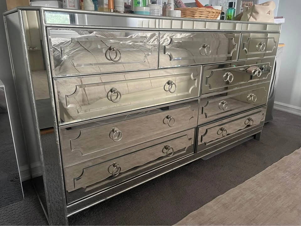 Z Gallerie Simplicity Mirrored Dresser - photo 2
