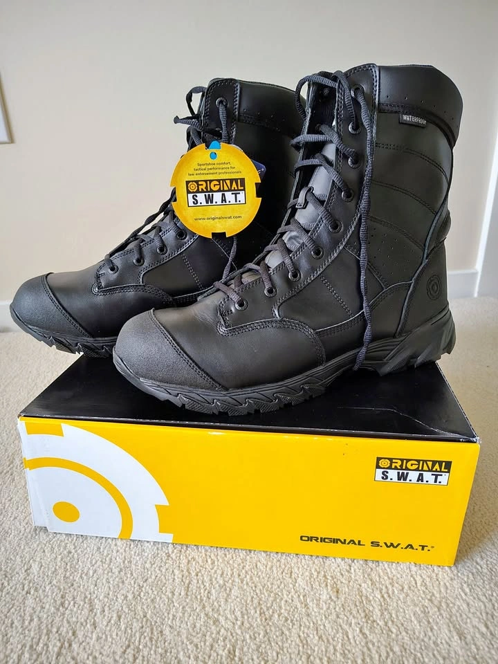 NEW Original S.W.A.T. Waterproof Tactical Boots – Men's Size 14