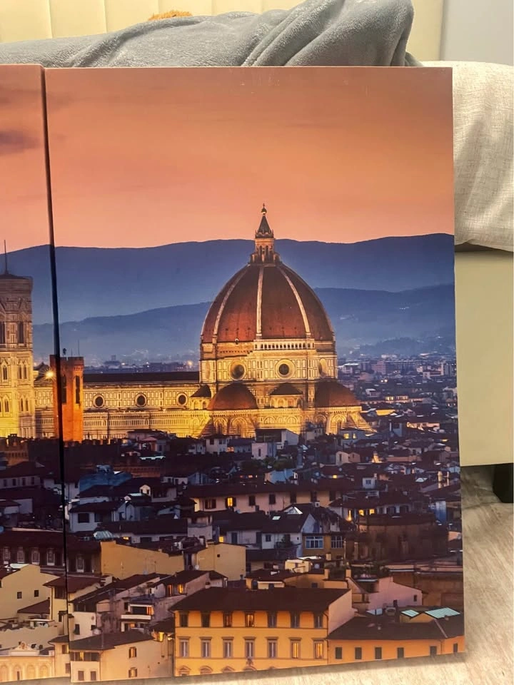 3 picture canvas with frame - photo 2