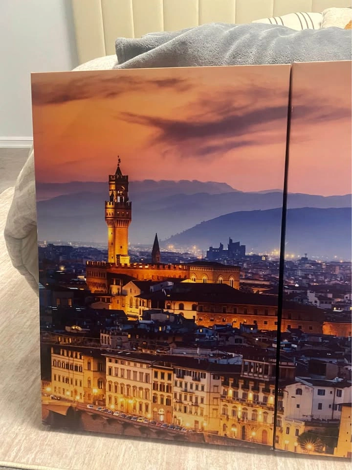3 picture canvas with frame - photo 4