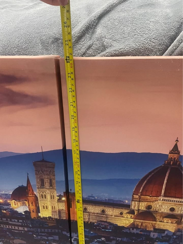 3 picture canvas with frame - photo 5