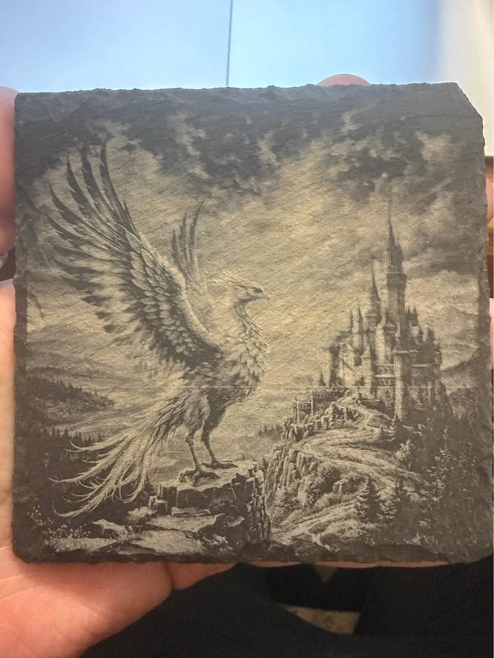 Slate coasters - photo 4