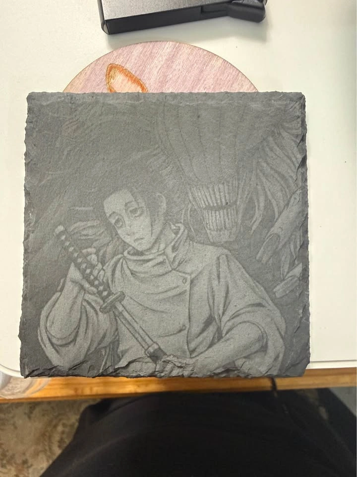 Slate coasters - photo 5