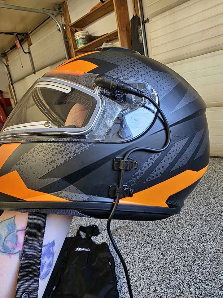 HJC CS-R3 Snowmobile Helmet, Jacket, and Boot Set