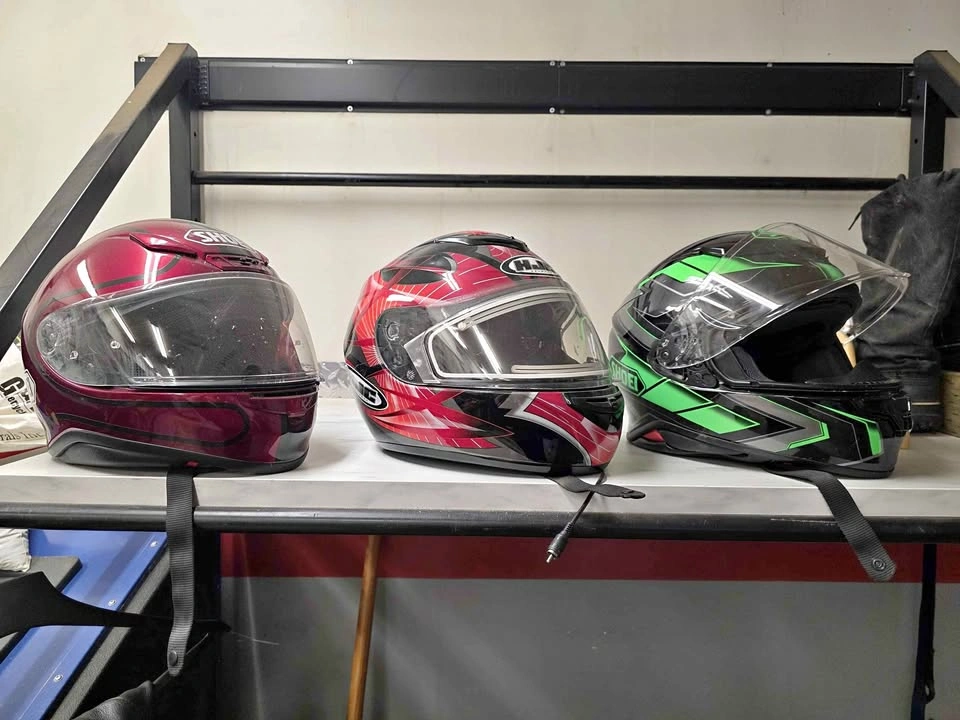 Motorcycle helmets