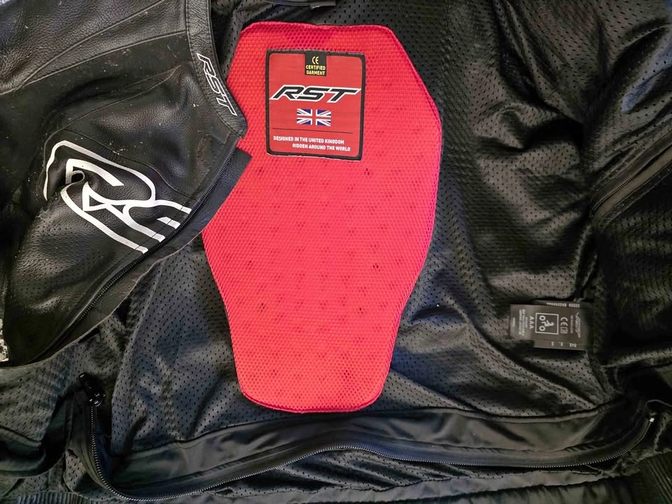 Padded motorcycle gear