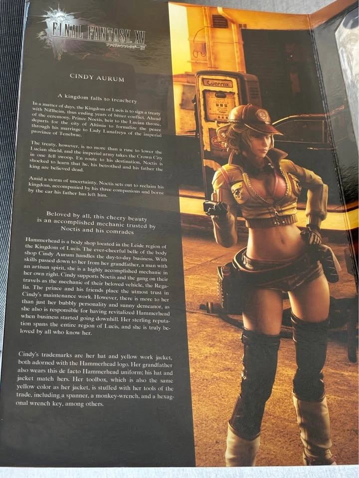 Cindy Aurum FFXV Play Arts Kai Action Figure - photo 5