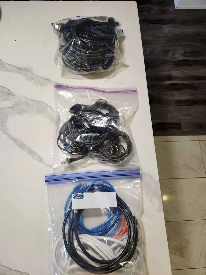 🇨🇦  Lot of various HDMI & internet Cables - photo 2