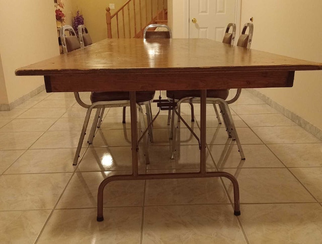 Folding Dining Table and Chairs