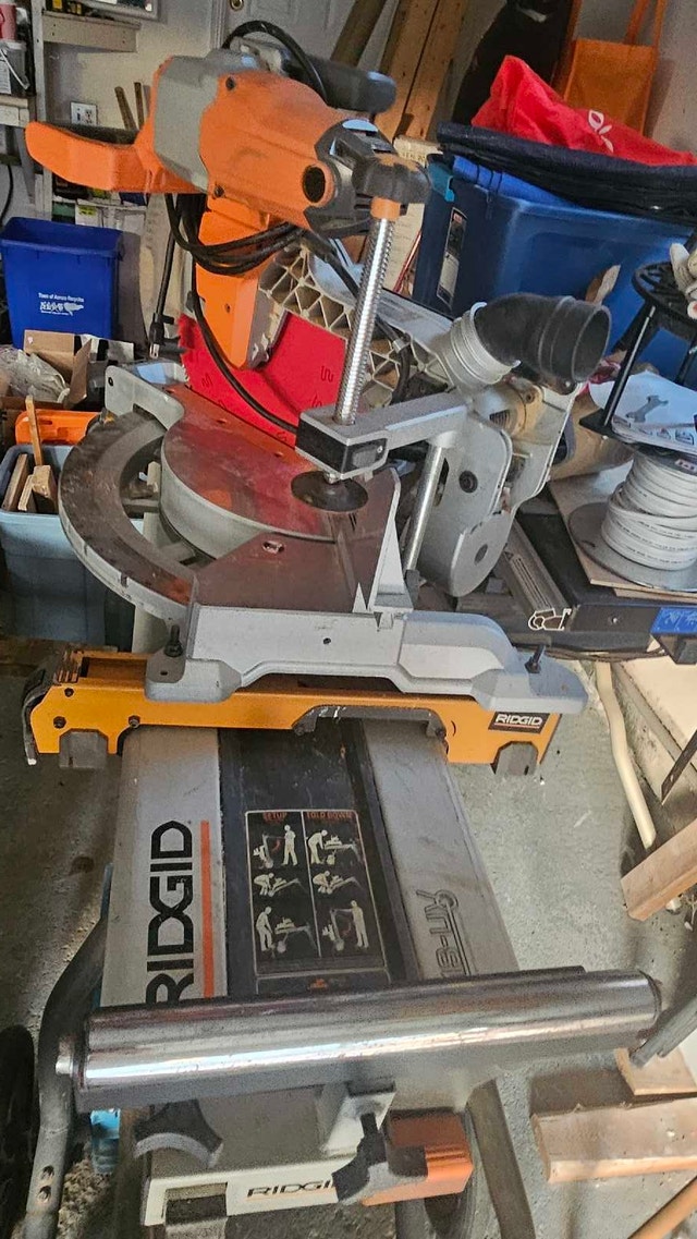 RIDGID Miter Saw with Mobile Stand - photo 3