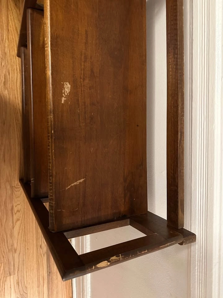 Wooden 3 Tier Folding/Foldable Bookshelf - photo 3