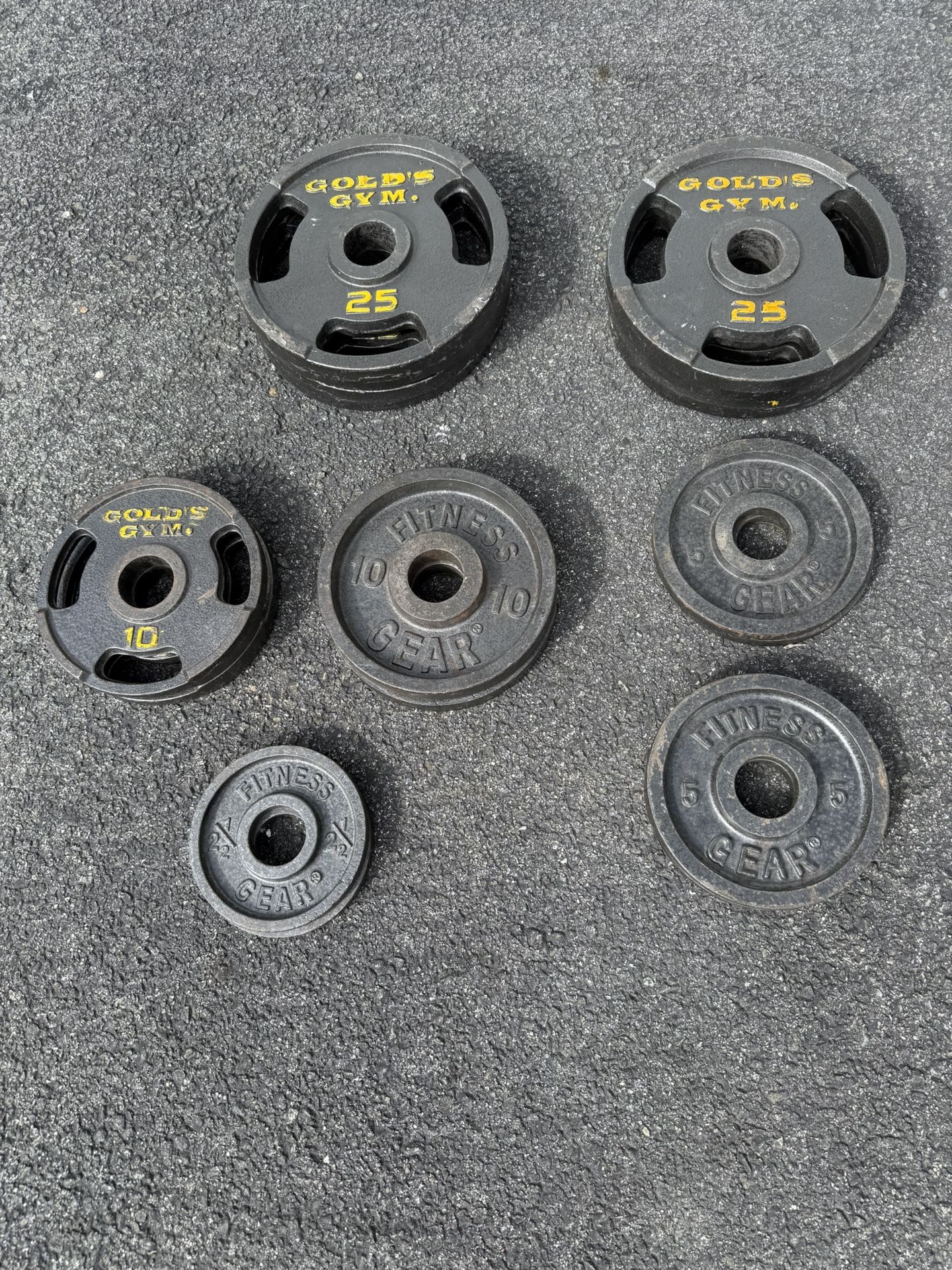 Steel Olympic Weight Plates 🔥 please Read Description🔥