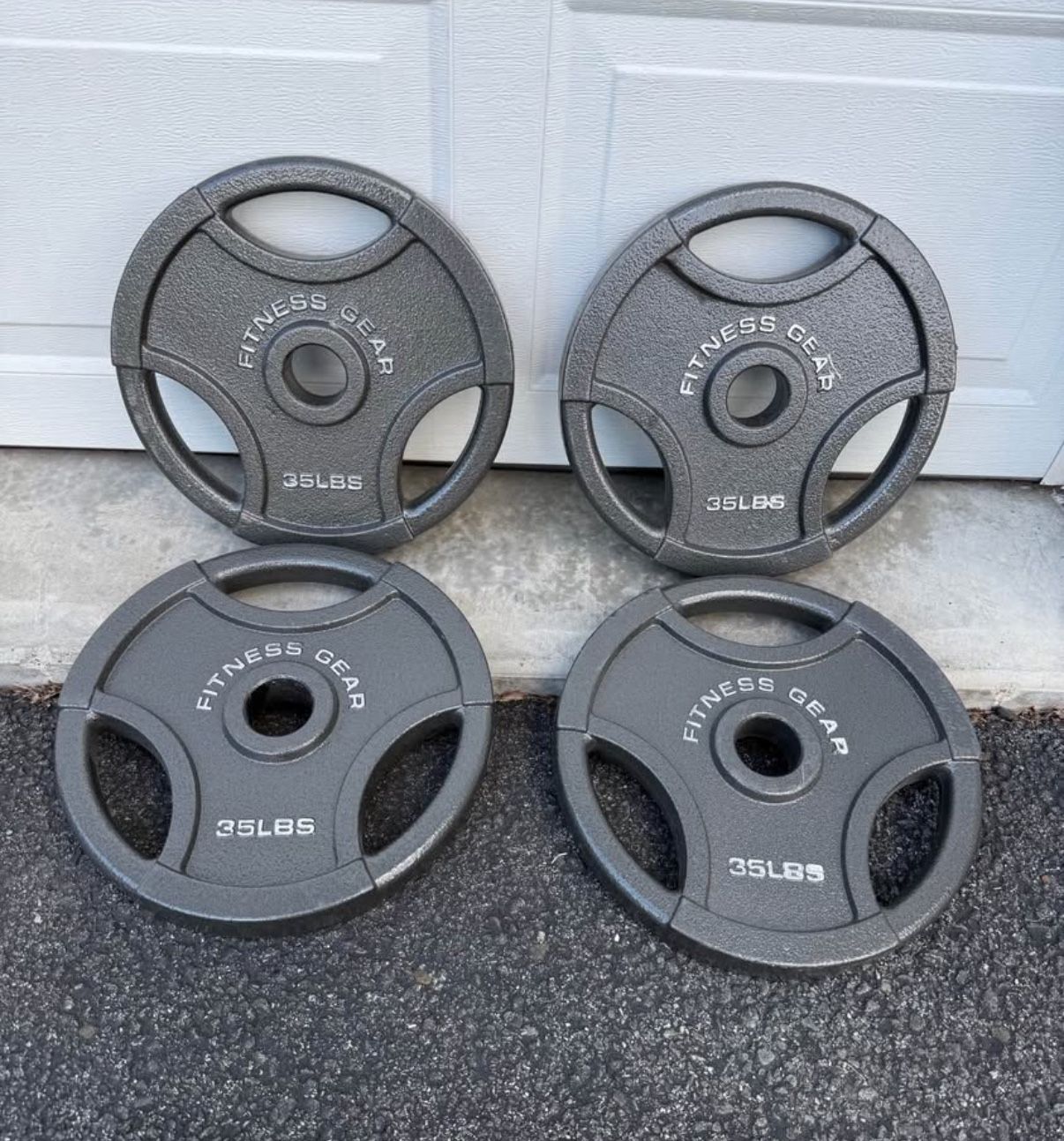 Steel Olympic Weight Plates 🔥 please Read Description🔥 - photo 3