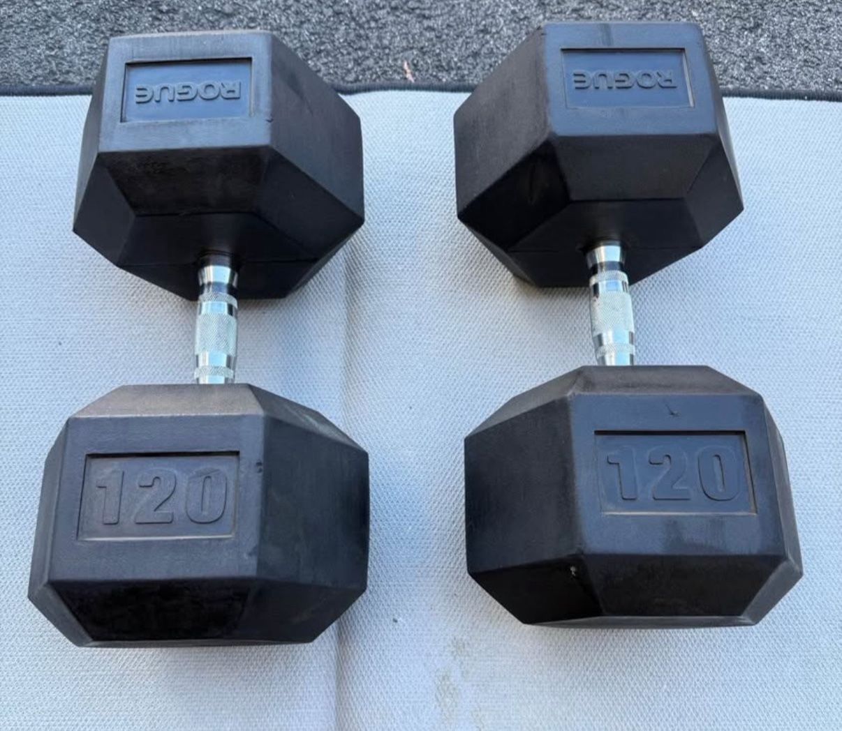Heavy Rubber Hex Dumbbells 🛑 Prices In Description🛑 - photo 5