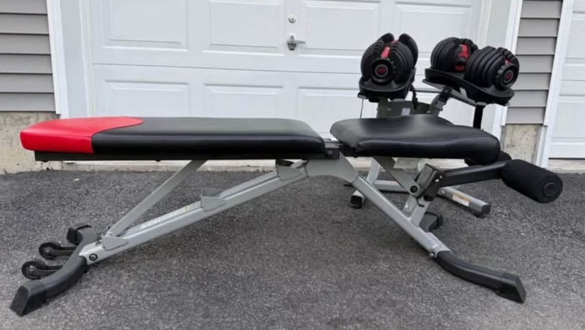 Bowflex Adjustable Gym Weight Bench FID - photo 4