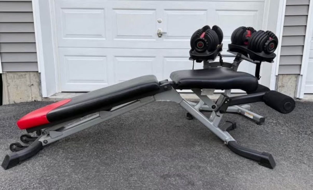 Bowflex Adjustable Gym Weight Bench FID - photo 5