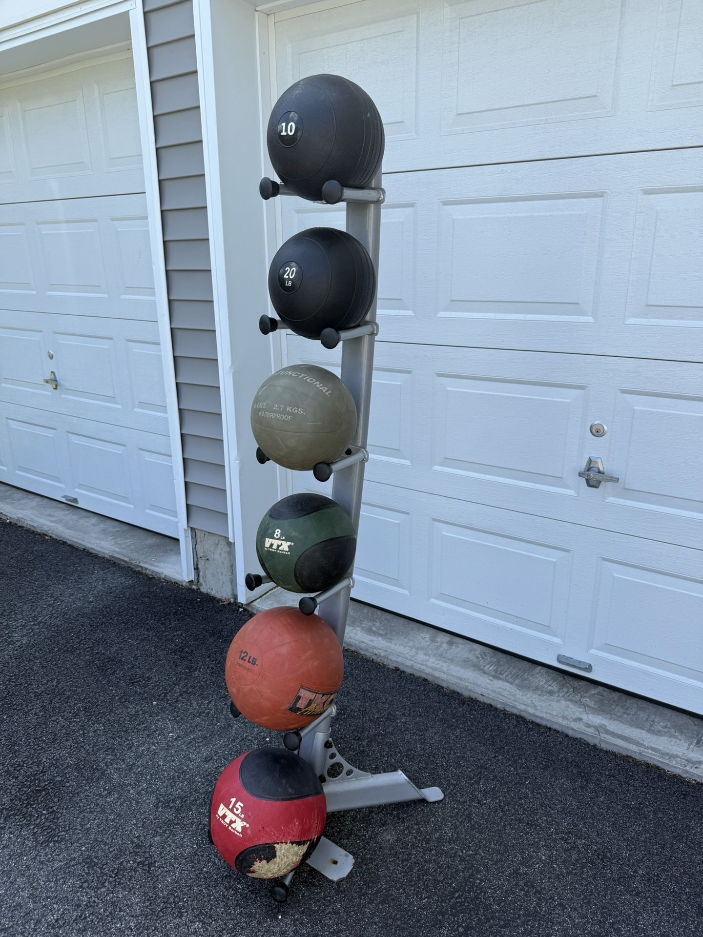 Slam Balls & Medicine Balls WITH Body Solid Rack - photo 3