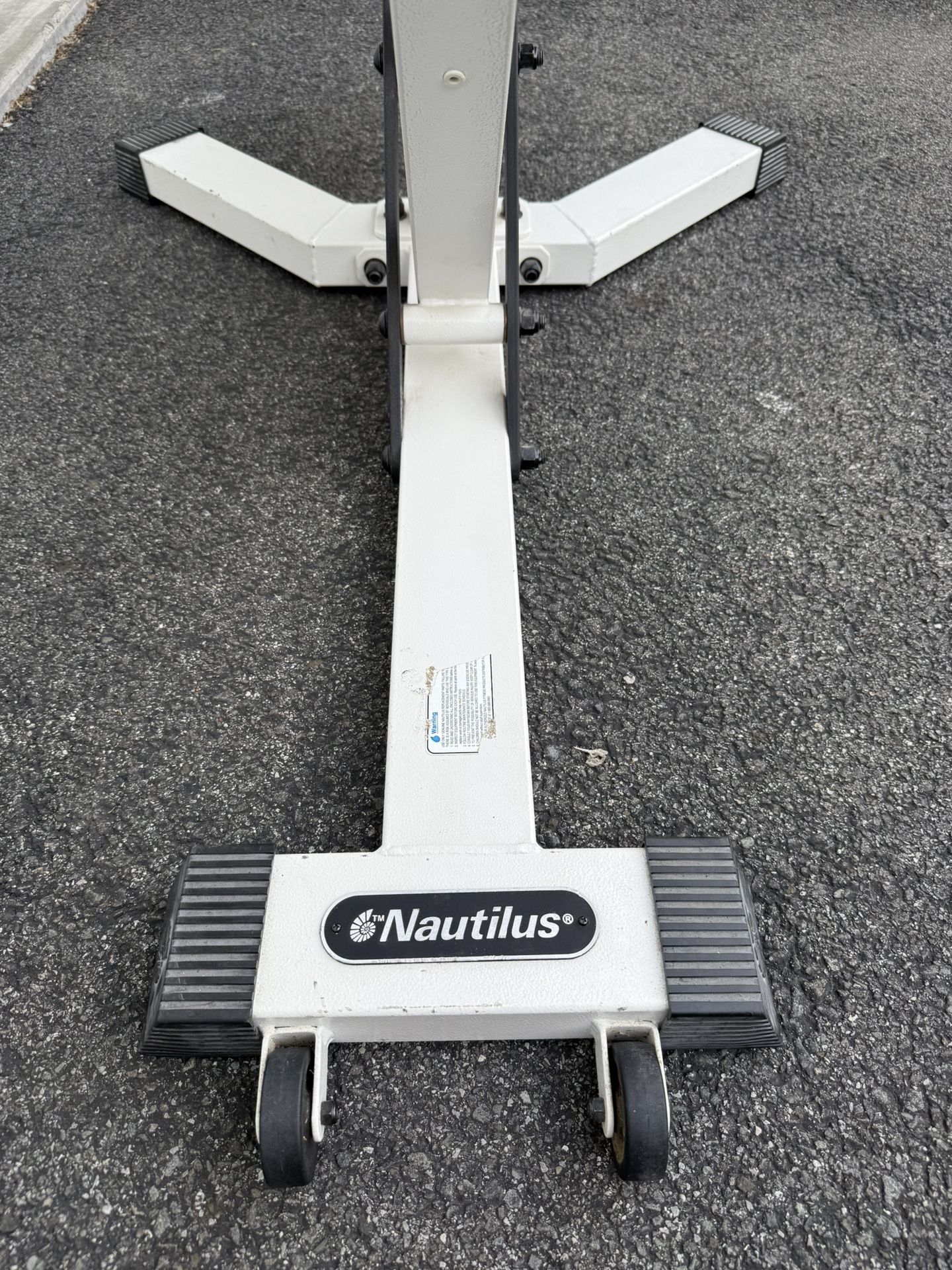 Nautilus Commercial Gym Adjustable Sit Up Weight Bench - photo 5