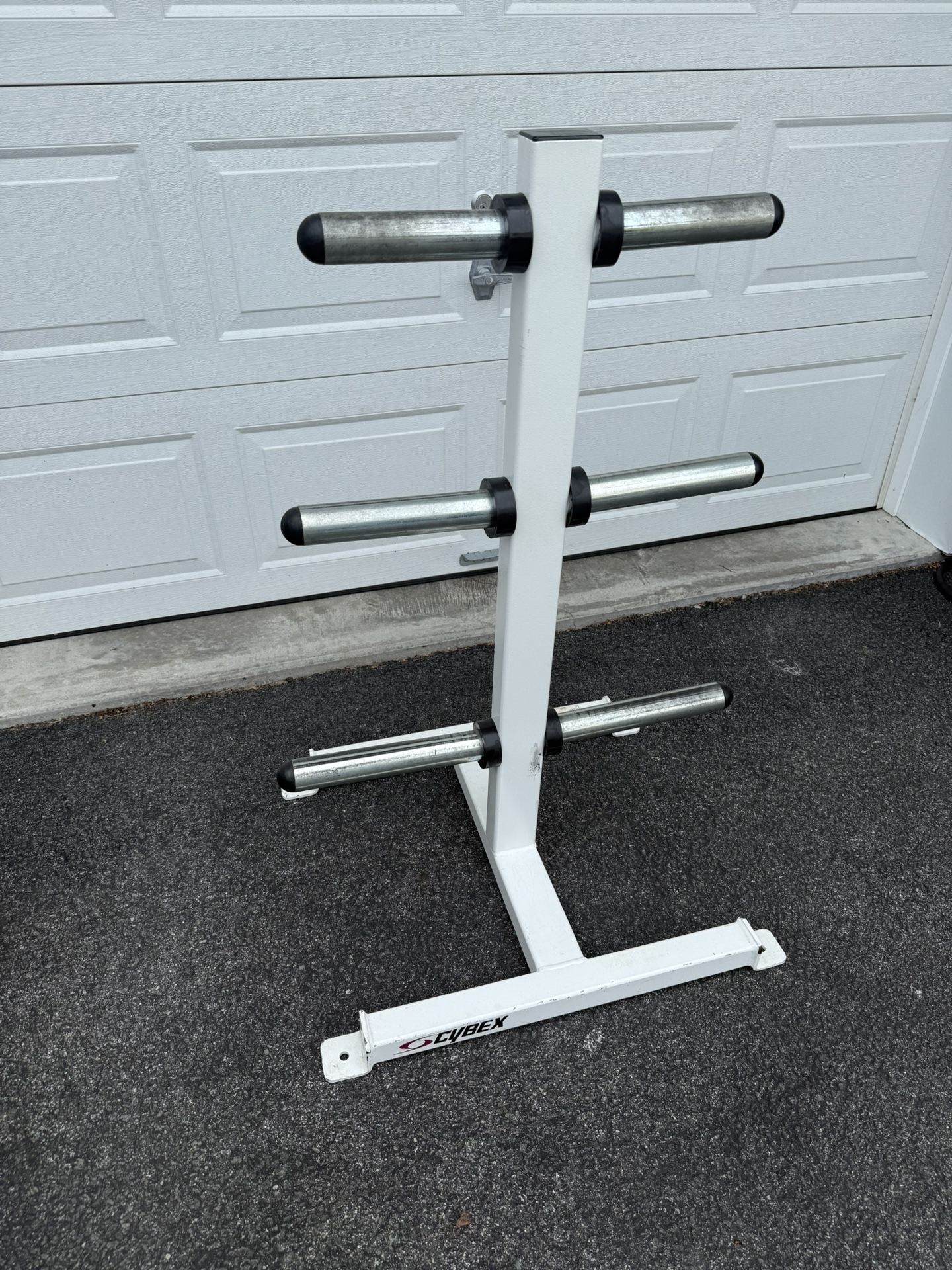 Cybex Commercial Olympic Weight Plate Storage Tree - photo 3