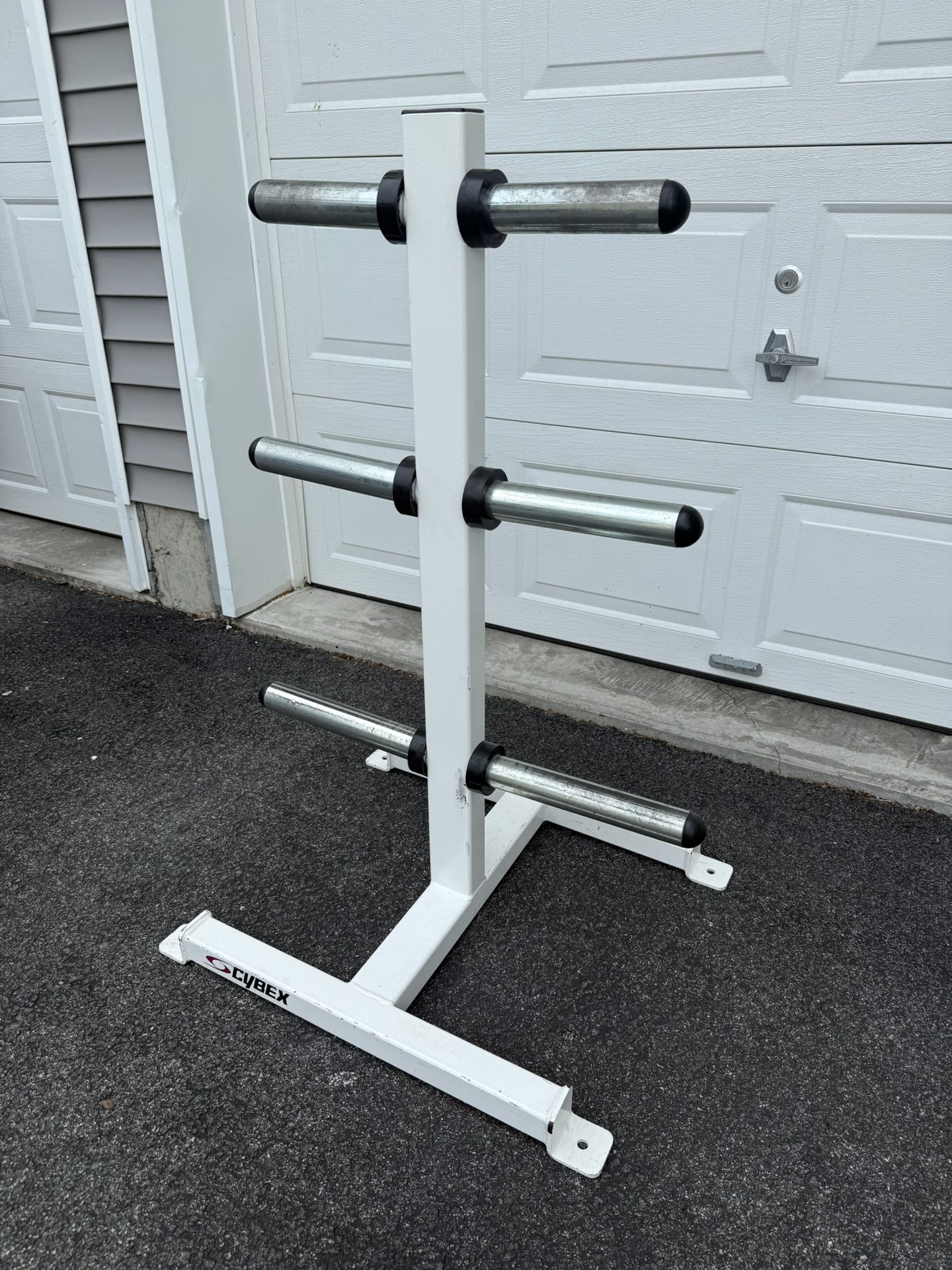 Cybex Commercial Olympic Weight Plate Storage Tree - photo 5