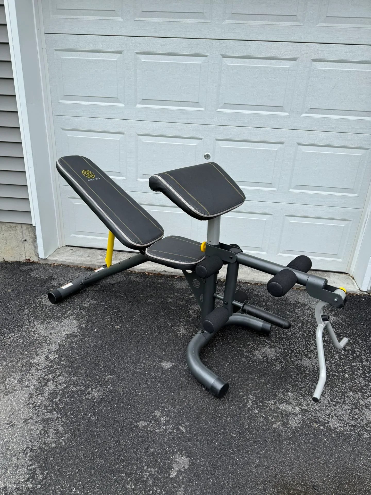 Adjustable Weight Bench FID With Leg Machine & Preacher Curl GYM thumbnail