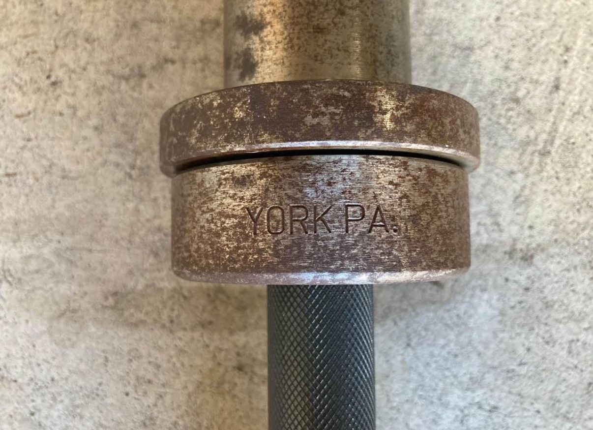 Vintage York Olympic Barbell - photo 3