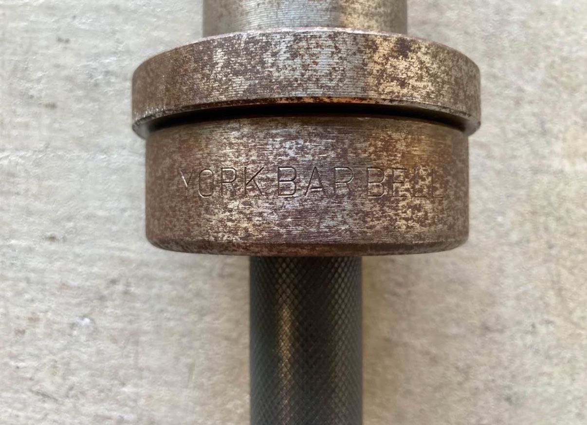 Vintage York Olympic Barbell - photo 4