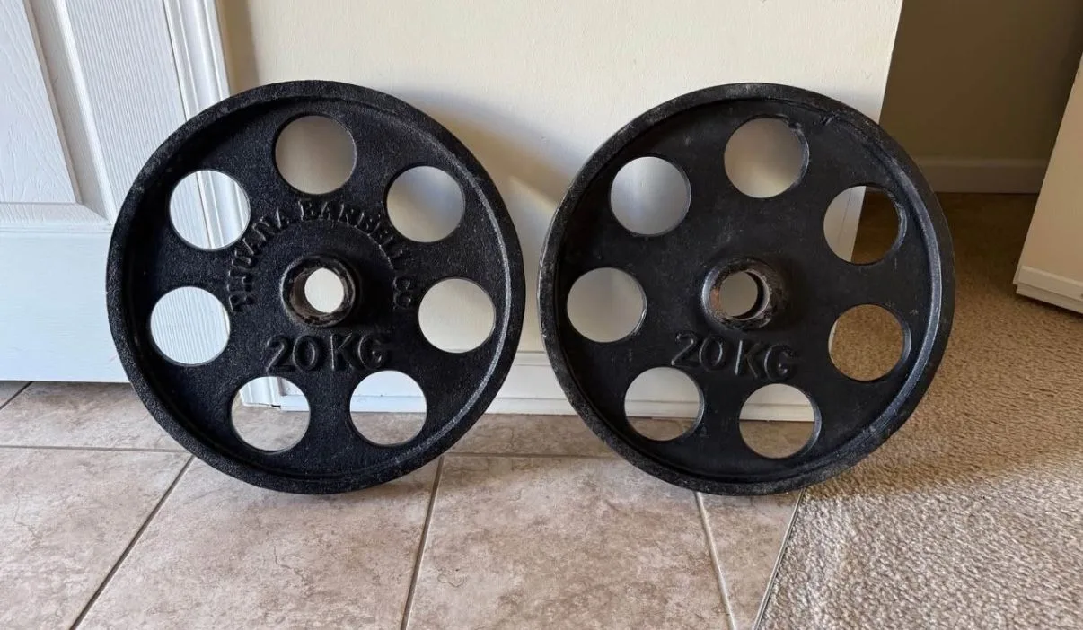 Tijuana Barbell Co. 45 Pound Revolver Olympic Weight Plates thumbnail