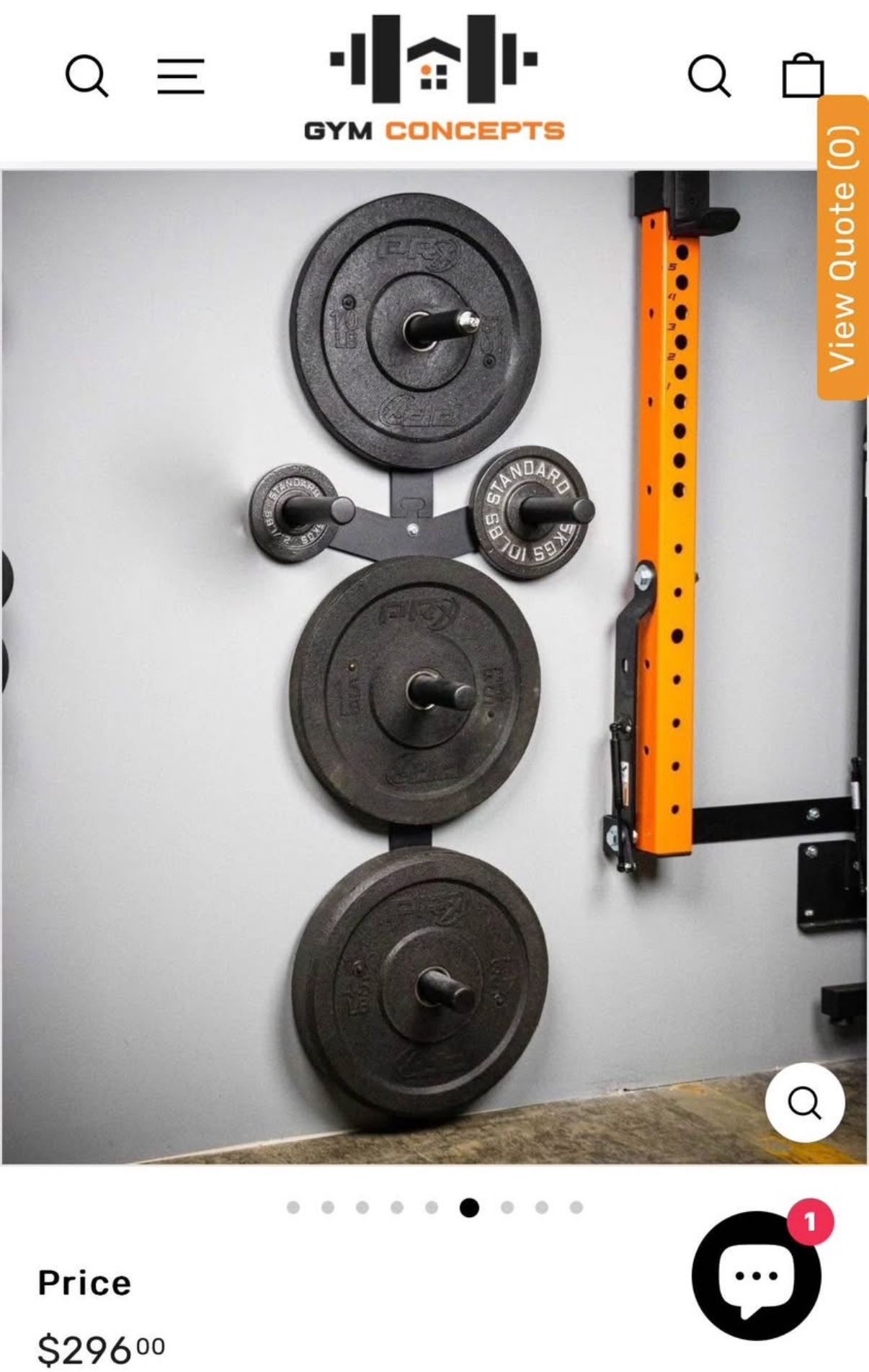 PRX Olympic Weight Plate Storage Trees - photo 3