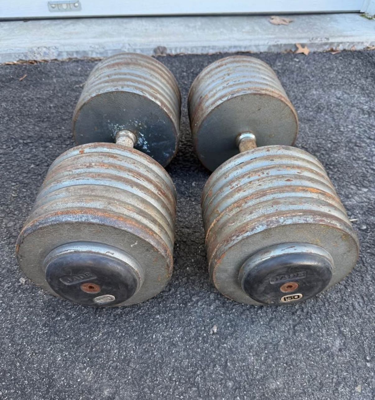 140 & 150 Pound Pro Style Dumbbells - photo 5