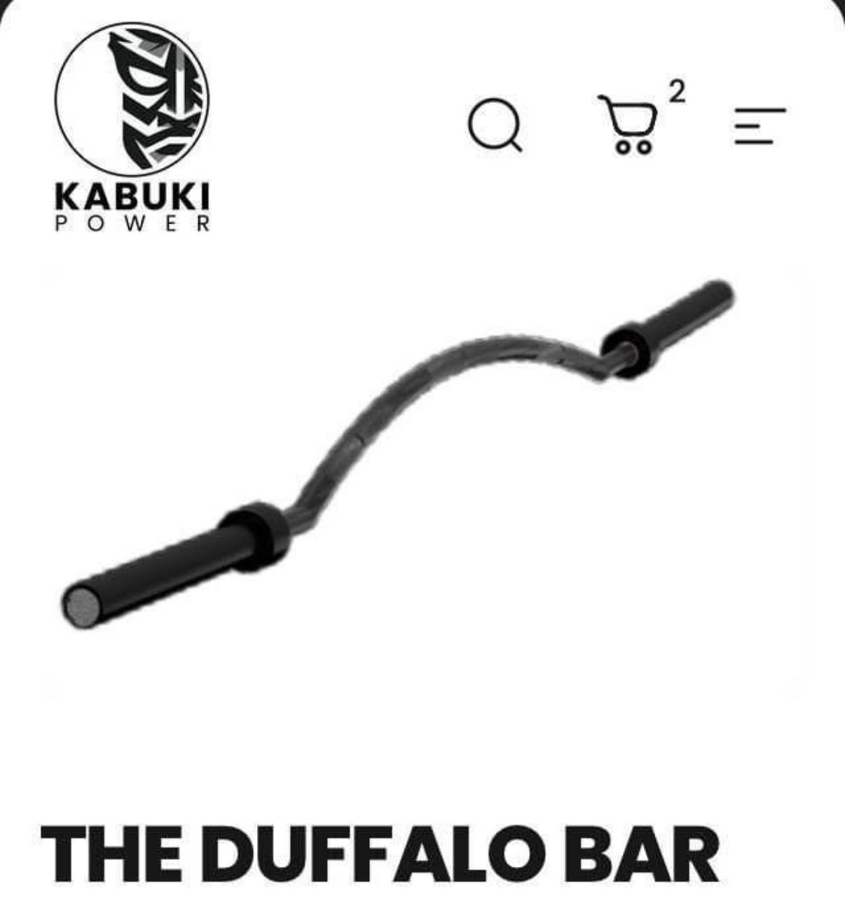Kabuki Strength/Power Duffalo Barbells - photo 2