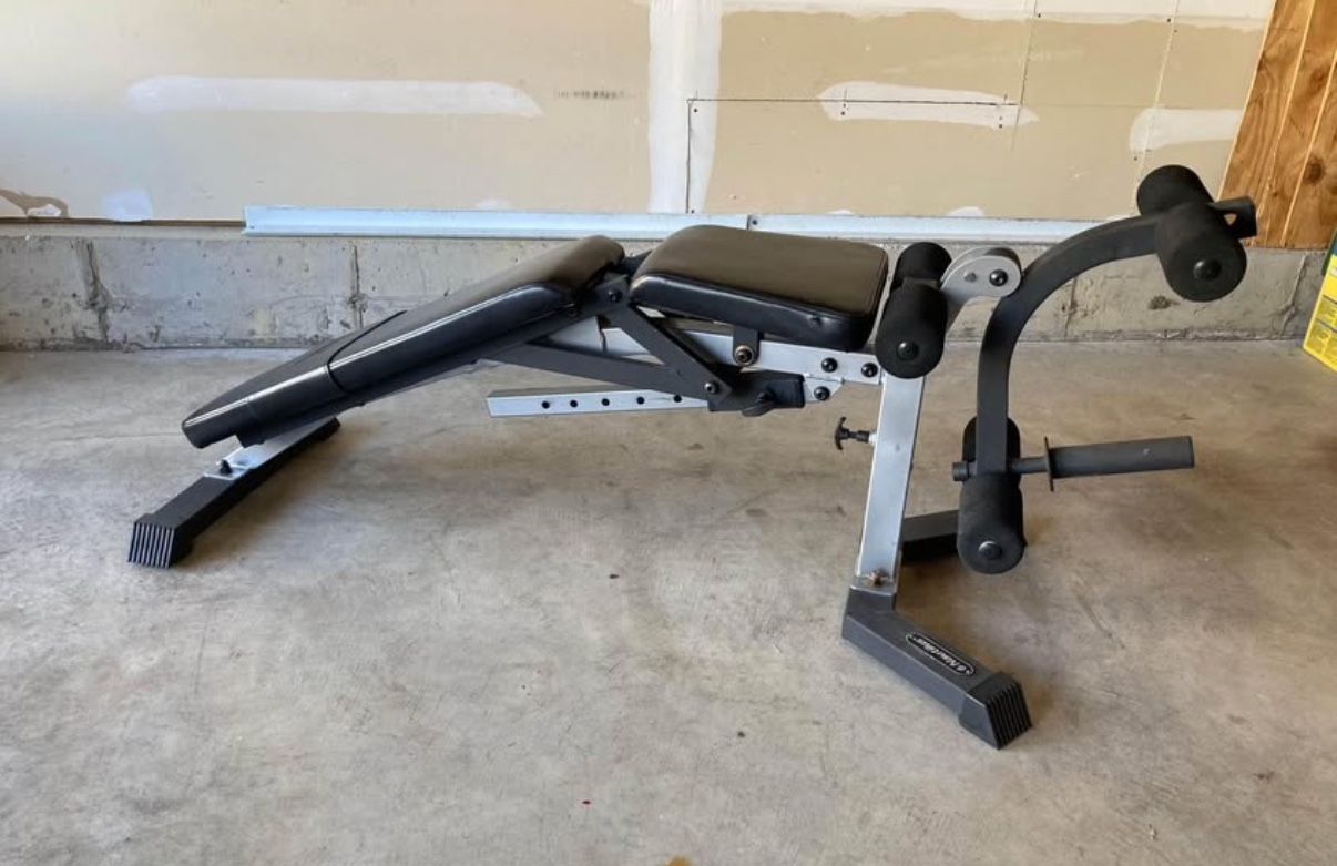 Nautilus Leg Curl & Seated Leg Extension Machine