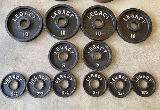 Vintage Legacy Olympic Weight Plate Set - photo 4