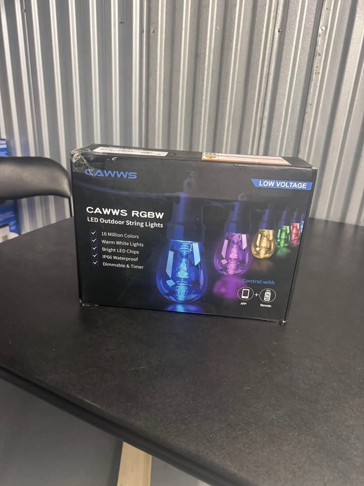 Smart RGB Outdoor String Lights – App & Remote Control - photo 5