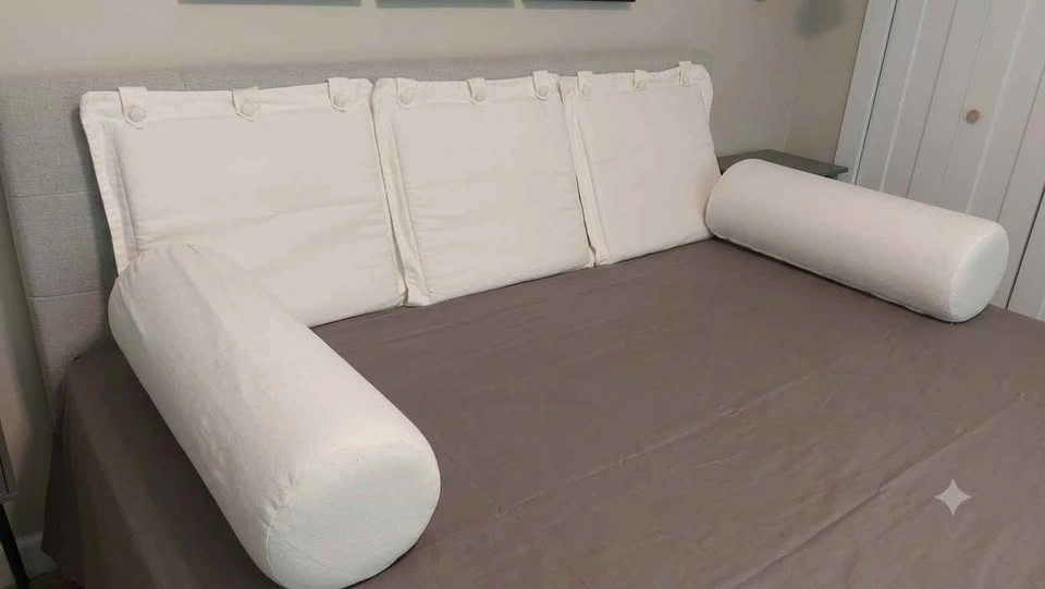 Rare Discontinued IKEA Tromsnes Twin Daybed + 5 Original Cushion - photo 5