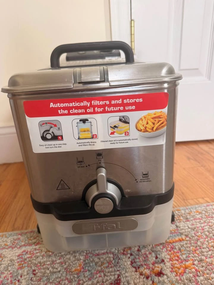 Electric Deep Fryer -T-fal 3.5L-Stainless Steel - photo 4