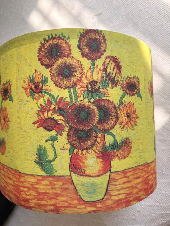 Table Lamp - Van Gogh’s Sunflowers - Bird Cage Table lamp - photo 4
