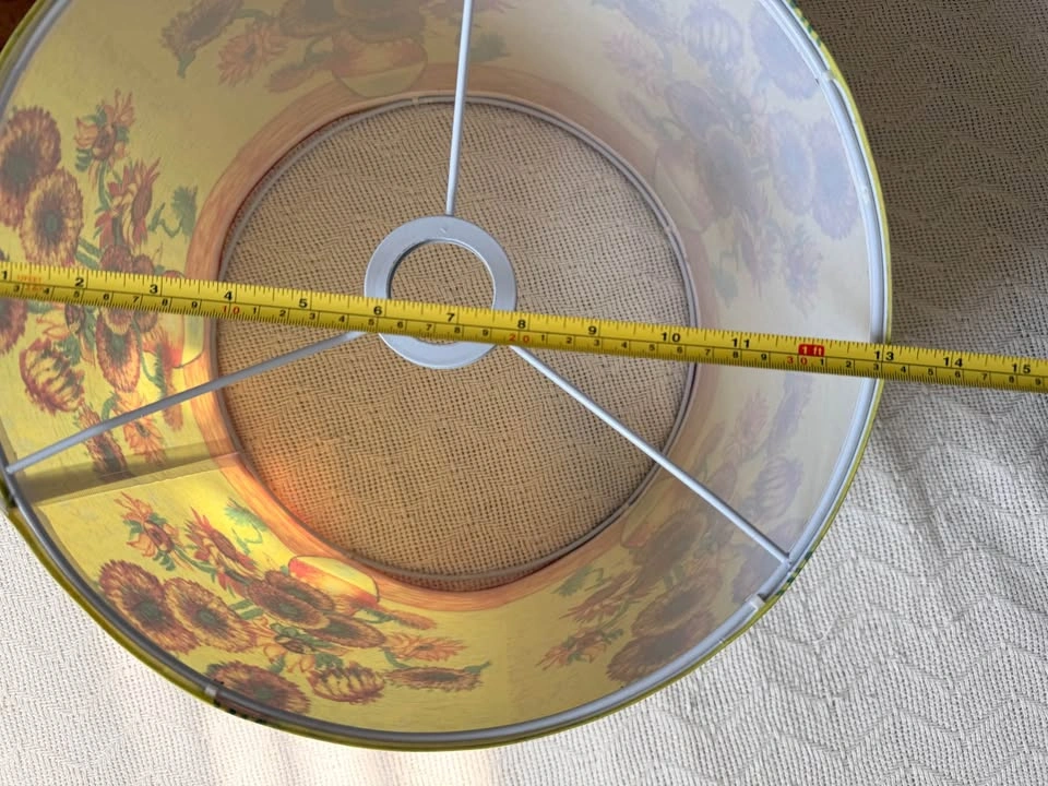 Table Lamp - Van Gogh’s Sunflowers - Bird Cage Table lamp - photo 5