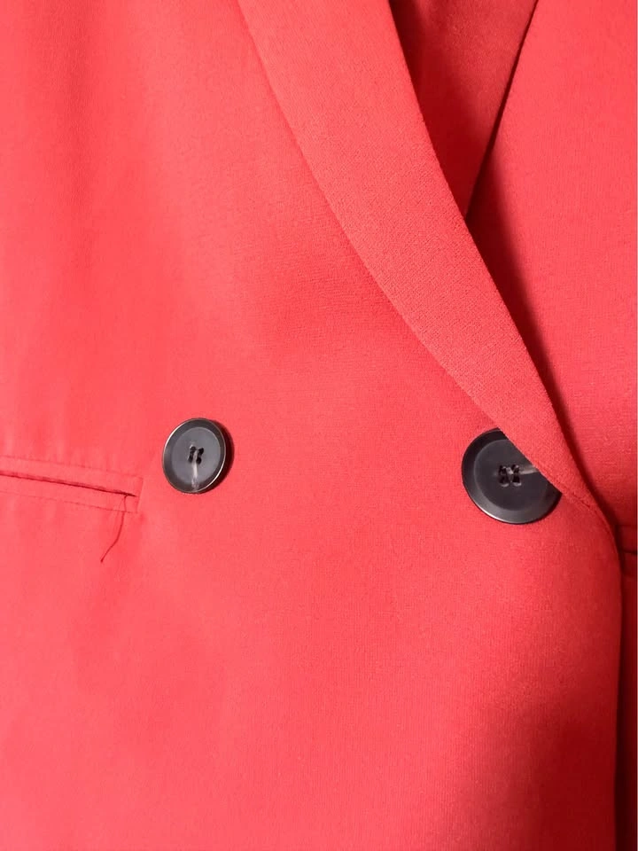 Double-Breasted Boyfriend Blazer - Size XS (oversize fit) - photo 3