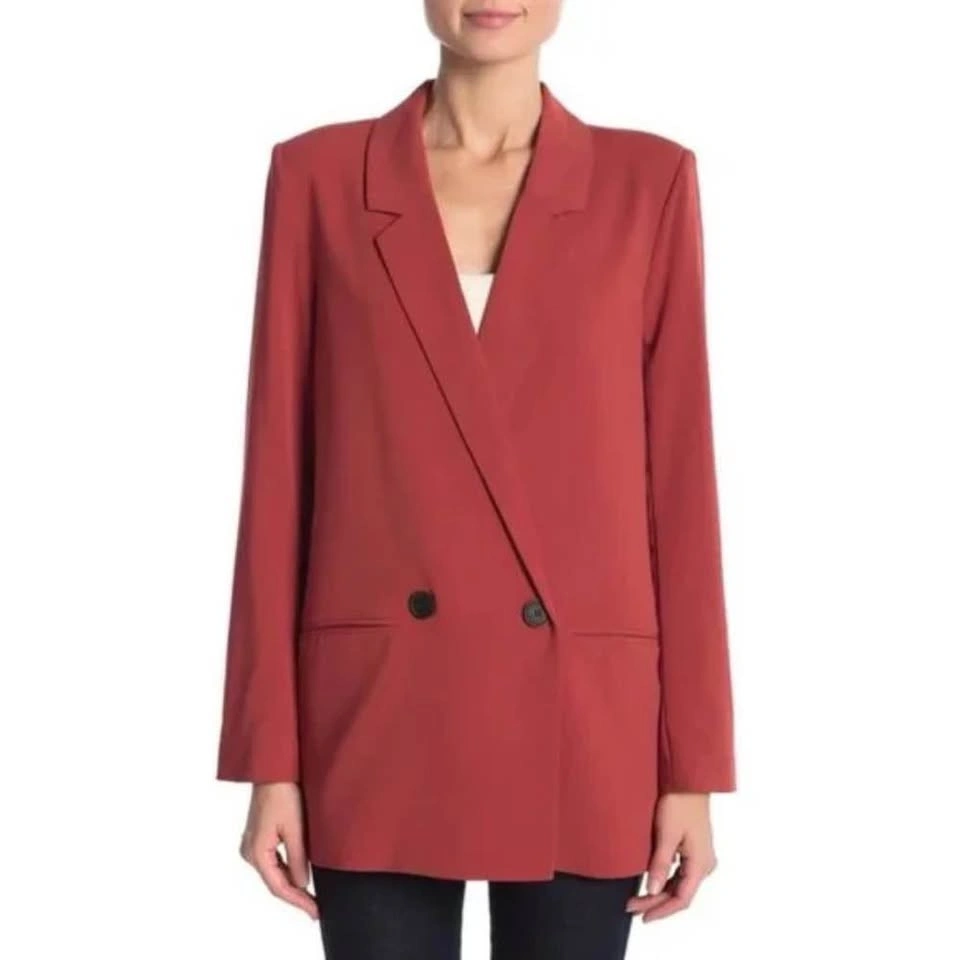 Double-Breasted Boyfriend Blazer - Size XS (oversize fit) - photo 5