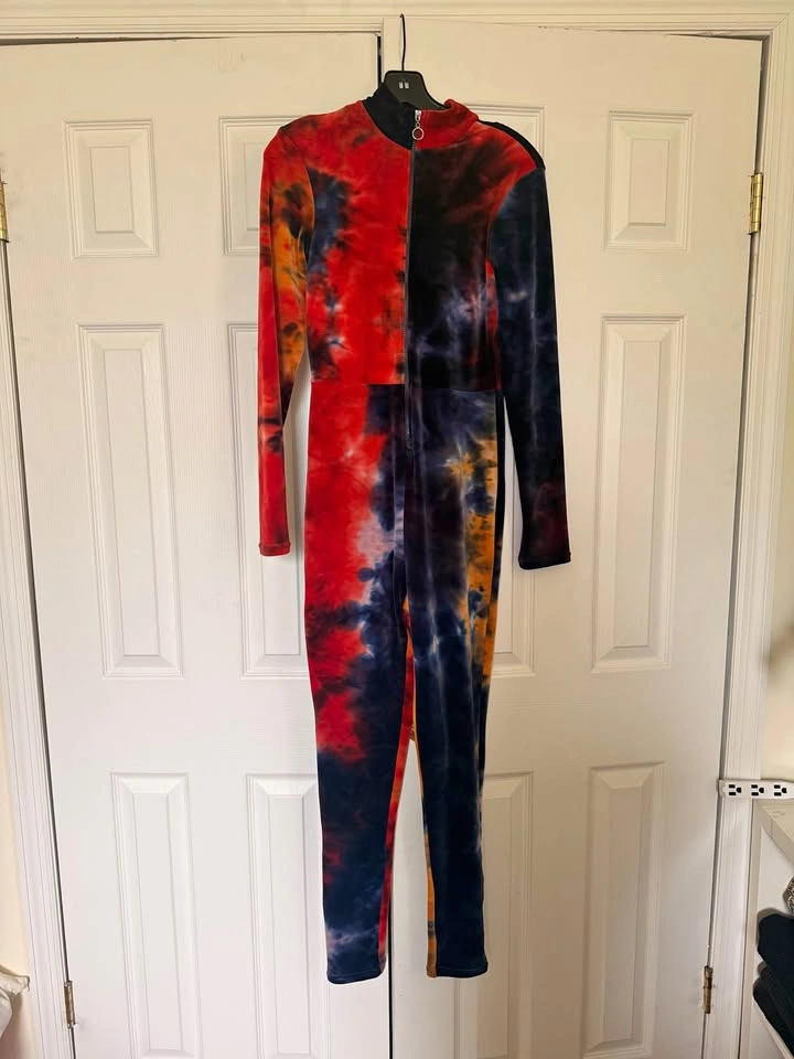 Jumpsuit - Very soft- Multicolor - Size: M