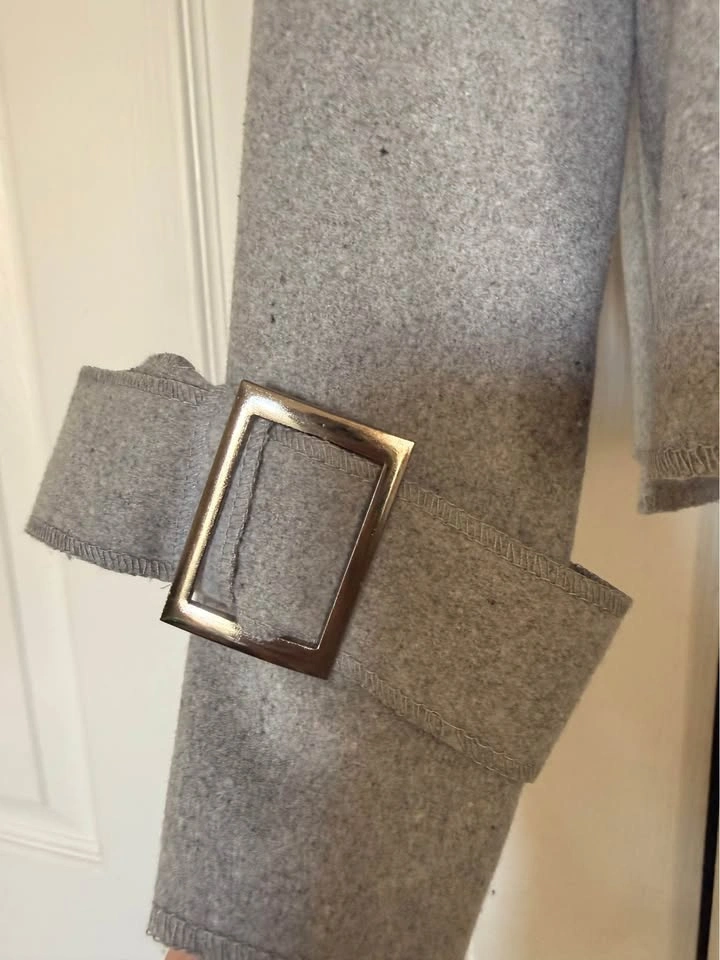 Coat Cardigan Open Stitch Turn-down Collar Jacket - photo 3